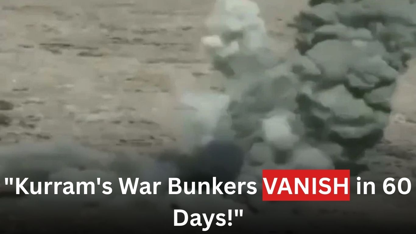 Peace Push in Kurram: Nearly 1,000 Bunkers Removed in Two Months